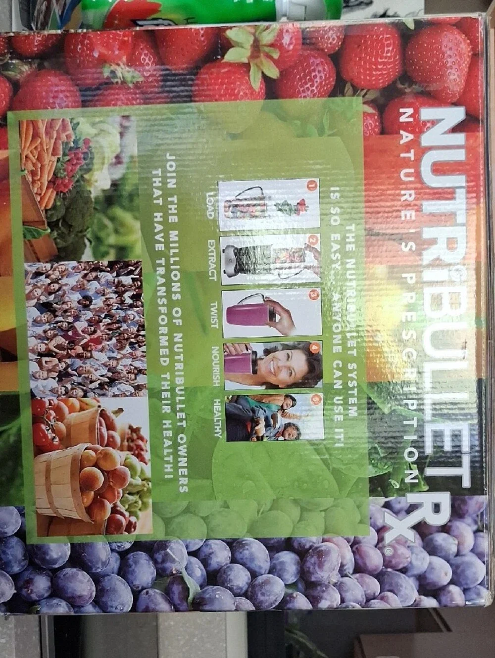 Nutribullet RX Black High-Performance Blender - Black